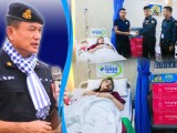 ក្រុមការងារ អាវុធហត្ថរាជធានីភ្នំពេញ នាំយកអំណោយចុះសួរសុខទុក្ខ គ្រួសារសមាជិក ដែលមានប្រពន្ធទើបសម្រាលកូន!