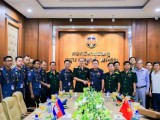 គណៈប្រតិភូយោធាទីក្រុងហូជីមិញ នៃកងទ័ពប្រជាជនវៀតណាម ចូលជួបសំណេះសំណាល សួរសុខទុក្ខនិងជូនពរ អាវុធហត្ថរាជធានីភ្នំពេញក្នុងឱកាសបុណ្យចូលឆ្នាំថ្មីប្រពៃណីជាតិខ្មែរ!