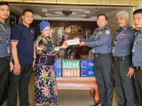 ក្រុមការងារ អាវុធហត្ថរាជធានីភ្នំពេញ នាំយកអំណោយចុះសួរសុខទុក្ខ គ្រួសារសមាជិក ដែលមានប្រពន្ធទើបសម្រាលកូន!