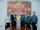 ឧត្តមសេនីយ៍ត្រី សៀ ទីន ទទួលស្វាគមន៍ លោក Yonezawa Atsushi ប្រធានការិយាល័យកុងស៊ុលជប៉ុន ប្រចាំខេត្តសៀមរាប!