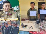 នគរបាលព្រហ្មទណ្ឌកម្រិតស្រាល ចុះប្រតិបត្តិការបង្ក្រាបករណីលួច ( កាត់យកខ្សែភ្លើង ) ០១ លើក និងបាននាំខ្លួនជនសង្ស័យ ០២ នាក់