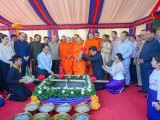 បើកការដ្ឋានសាងសង់រមណីយដ្ឋានឆ្នេរខ្សាច់កម្សាន្តសាធារណៈ កម្រិតខ្ពស់ “ឆ្នេរព្រែកត្រែង” ក្រុងតព្រះសីហនុអភិវឌ្ឍរមណីយដ្ឋាន និងលើកកម្ពស់សោភ័ណភាព