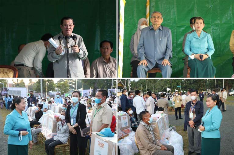 លោកជំទាវ​កិត្តិ​សង្គហ​បណ្ឌិត ម៉ែន សំអន អញ្ជើញ​ចូលរួម​ក្នុង​ពិធី​ផ្តល់​ស្រូវពូជ ជូន​ប្រជាកសិករ​ចំនួន ៣.៤៦០ គ្រួសារ ដែល​រងគ្រោះ​ដោយសារ​គ្រោះទឹកជំនន់ នៅ​ខេត្ត​កំពង់ឆ្នាំង​