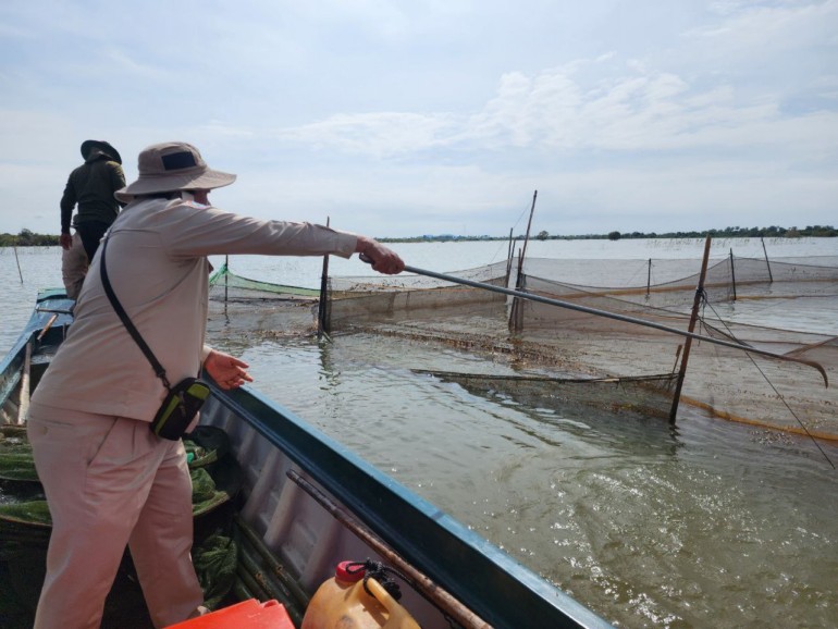 សកម្មភាព​ការងារ​របស់​ខណ្ឌ​រដ្ឋ​បាល​ជលផល​កំពង់ឆ្នាំង​បន្តសកម្មភាព​ល្បាត និង​បង្ក្រាប​សកម្មភាព​នេសាទ​ខុសច្បាប់ នា​ថ្ងៃ​ទី​១៤ ខែវិច្ឆិកា ឆ្នាំ​២០២៤